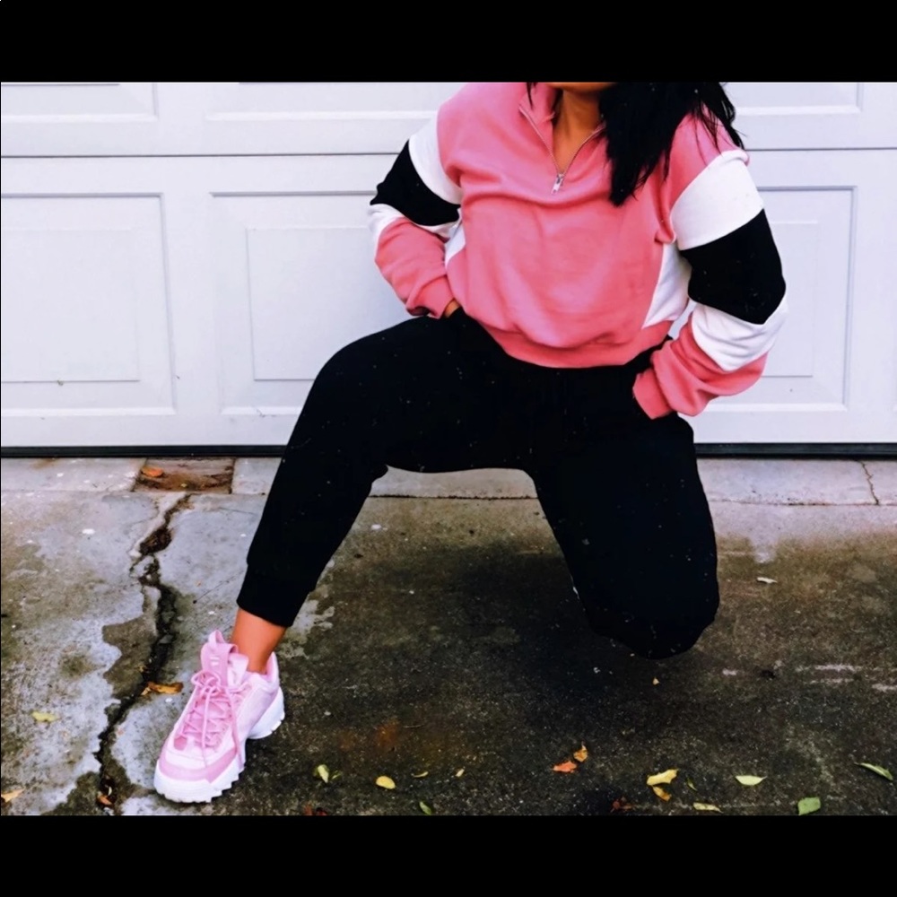 H&M quarter sweater zip up